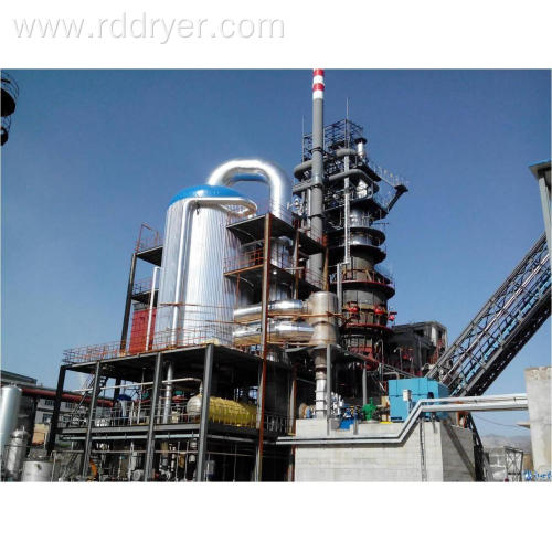 Wastewater evaporation crystallizer